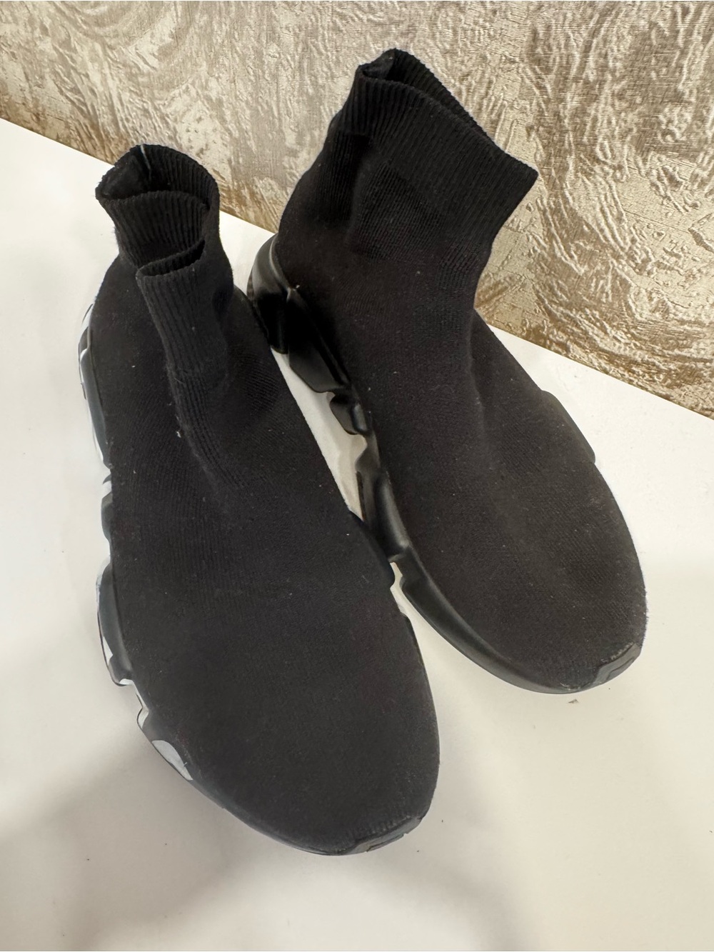 Balenciaga Black Speed Trainer Sock Sneakers